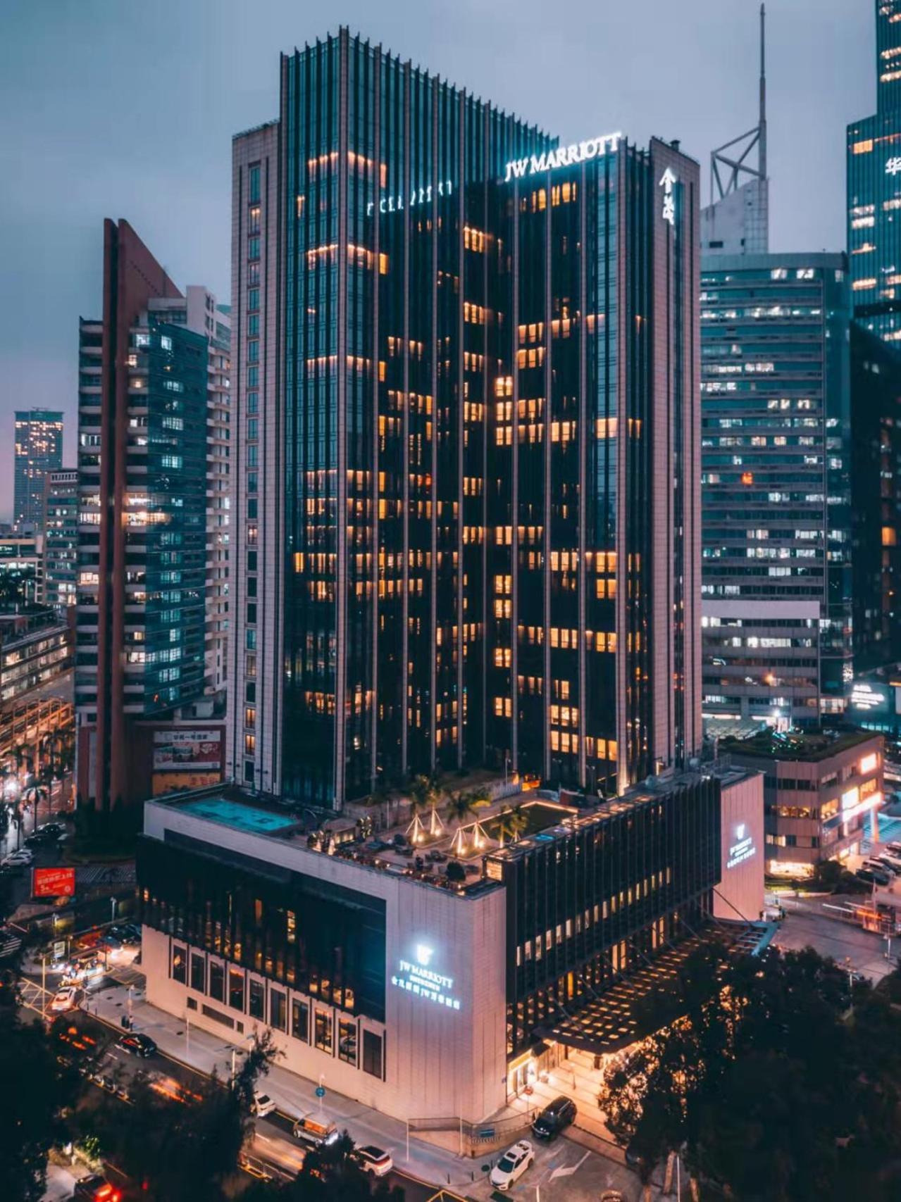 Jw Marriott Hotel Shenzhen Buitenkant foto