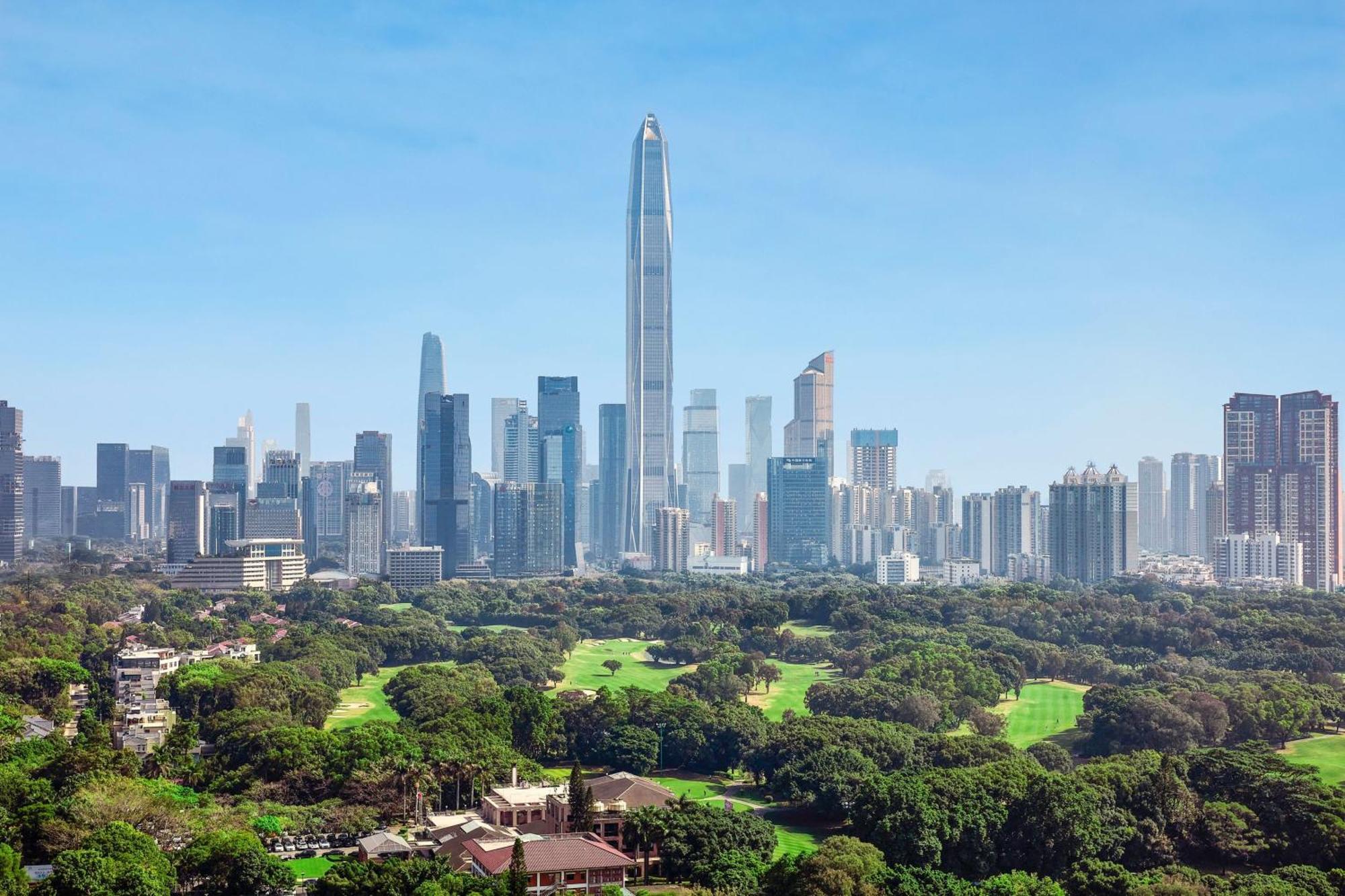 Jw Marriott Hotel Shenzhen Buitenkant foto